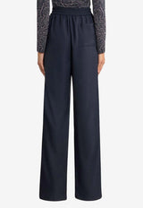 Etro Satin Wide-Leg Pants Midnight Blue WREA0072-99TUSO5 B0387