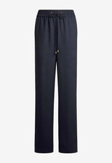 Etro Satin Wide-Leg Pants Midnight Blue WREA0072-99TUSO5 B0387