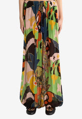 Etro Floral Paisley Print Wide-Leg Pants  Multicolor WREA0085-99SADJ6 X0885