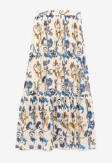 Etro Paisley Print Maxi Skirt Multicolor WRFA0114-99SA5J4 X0800