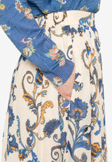 Etro Paisley Print Maxi Skirt Multicolor WRFA0114-99SA5J4 X0800