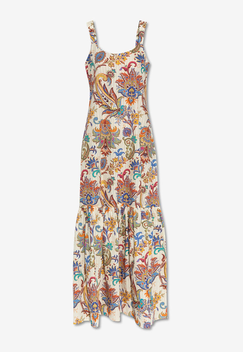 Etro Floral Maxi Dress WRHA0030-AKC11 X0800