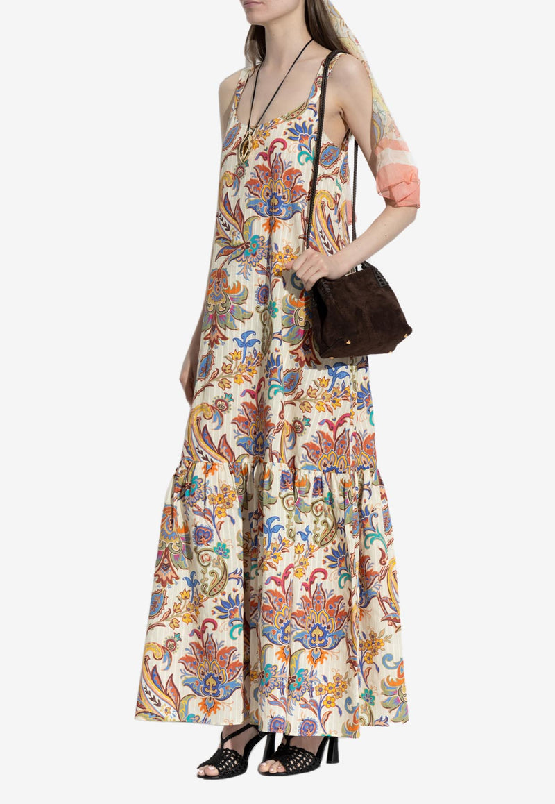 Etro Floral Maxi Dress WRHA0030-AKC11 X0800