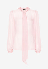 Etro Long-Sleeved Silk Blouse WRIA0004-99TU1H4 F0473 Pink