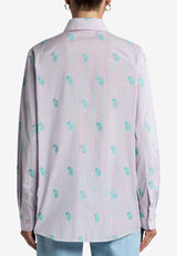 Etro Fil Coupé Paisley Jacquard Striped Shirt Multicolor WRIA0013-99TJ5D9 S9870