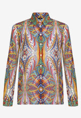 Etro Printed Long-Sleeved Shirt WRIA0019-99SA574 X0800 Multicolor