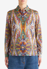 Etro Printed Long-Sleeved Shirt WRIA0019-99SA574 X0800 Multicolor