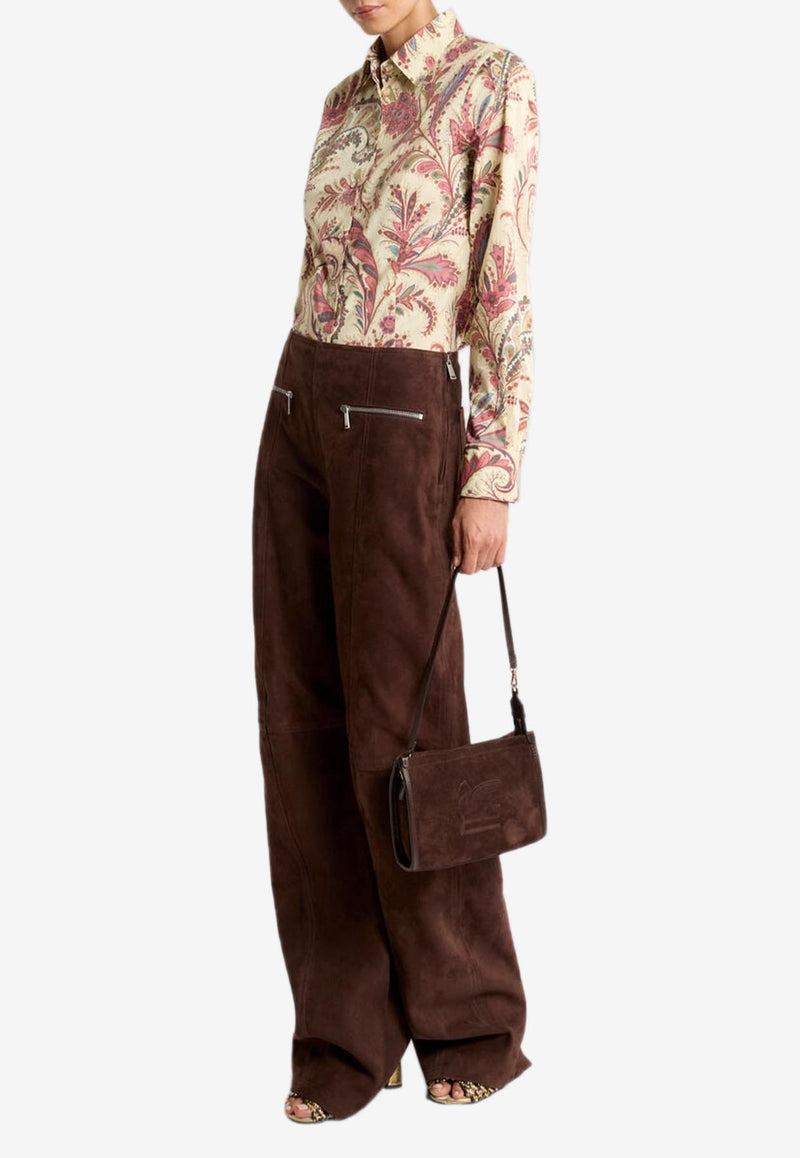 Etro Printed Poplin Shirt WRIA0020-99SAEE6 X0802