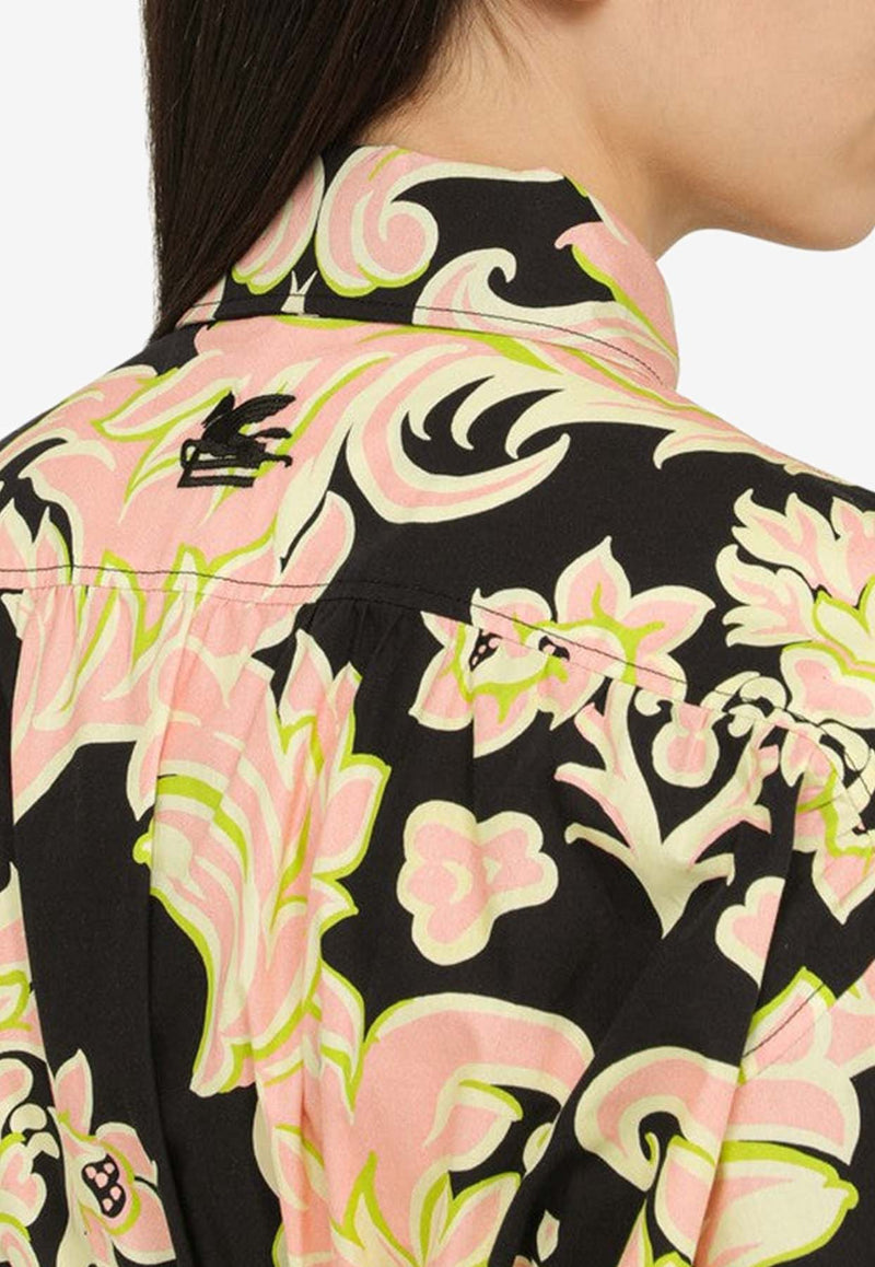 Etro Floral Print Long-Sleeved Shirt Multicolor WRIA002699SA597/O_ETRO-X0810