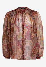 Etro Printed Silk Shirt WRIA0048-99SA1I9 X0867