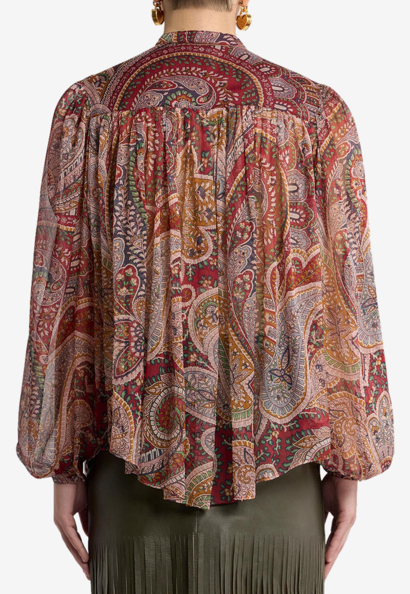 Etro Printed Silk Shirt WRIA0048-99SA1I9 X0867