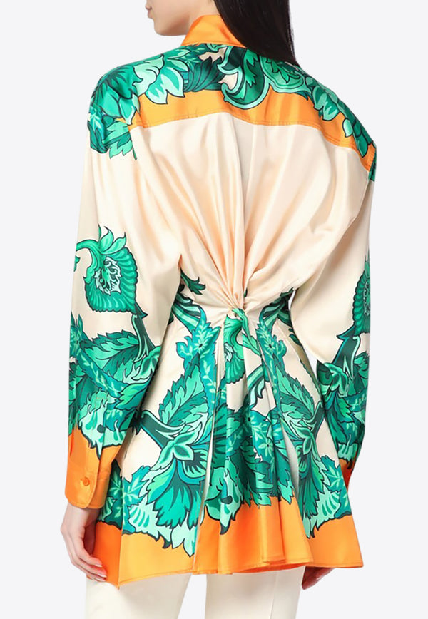 Etro Floral Print Long-Sleeved Shirt Multicolor WRIA005699SP1E7/Q_ETRO-X0806