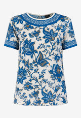 Etro Floral Print Blouse Multicolor WRJA0025-AKH19 X0807