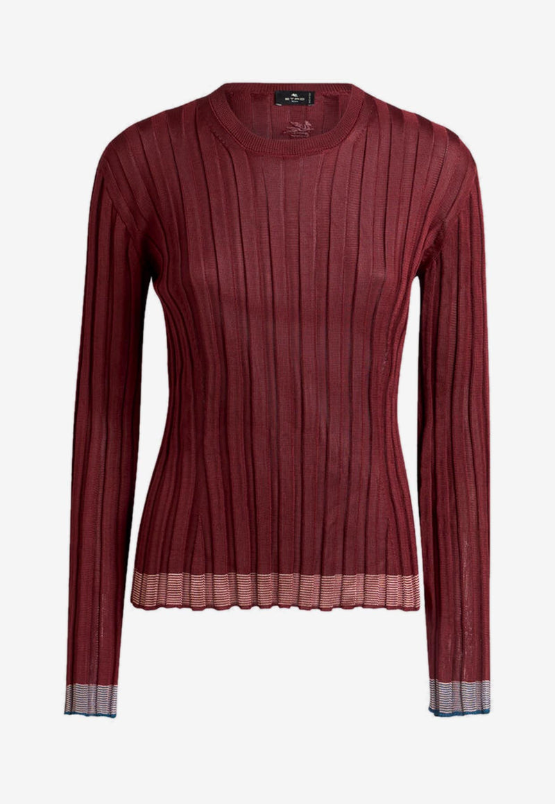 Etro Ribbed Sweater WRKE0316-AV707 F0130