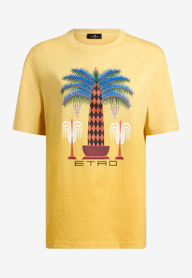 Etro X Agostino Iacurci Printed T-shirt WRMA0005-AKA30 A0968