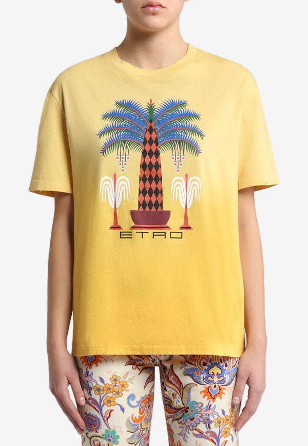 Etro X Agostino Iacurci Printed T-shirt WRMA0005-AKA30 A0968