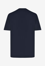 Etro Embroidered Pegaso T-shirt Navy WRMA0005-AR477 B0324
