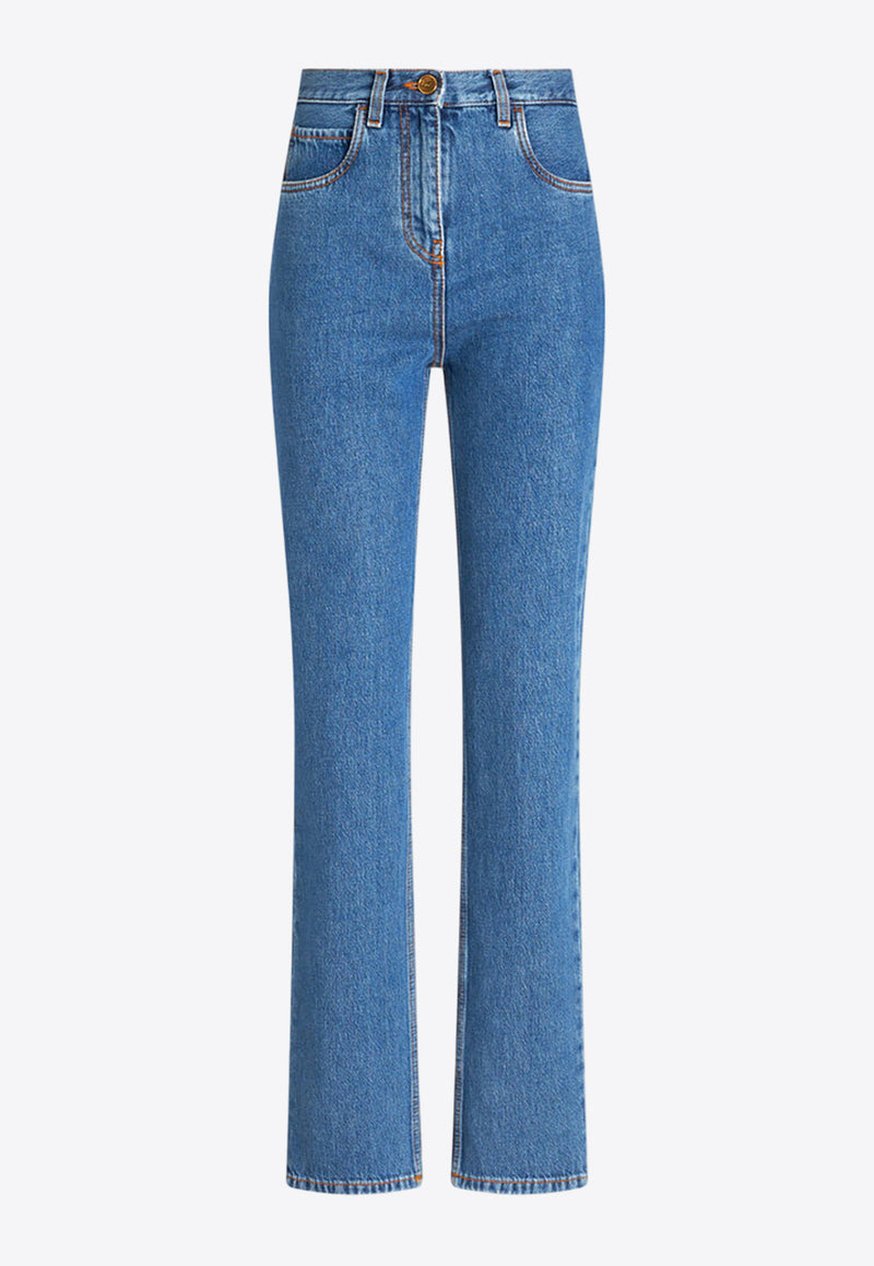 Etro Basic Wide-Leg Jeans Blue WRNB0002-AD230 S9000