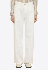 Etro Basic Straight-Leg Jeans White WRNB0005AC169/O_ETRO-W0111