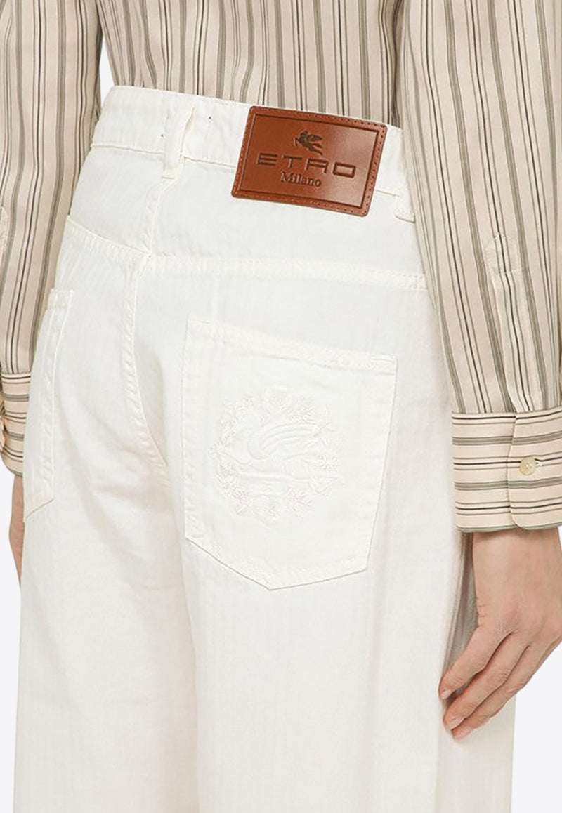 Etro Basic Straight-Leg Jeans White WRNB0005AC169/O_ETRO-W0111