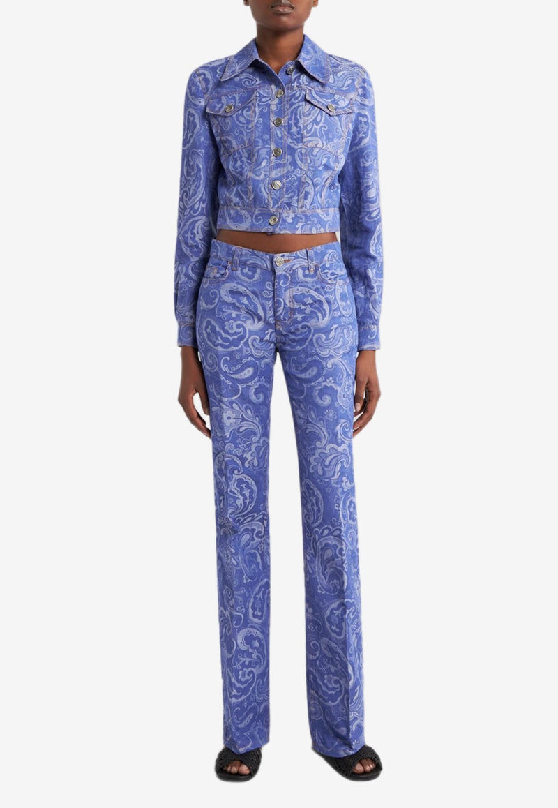Etro Paisley-Jacquard Straight-Leg Jeans WRNB0027-99TJEF6 S9880