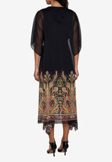 Etro Paisley Print Cover-Up WRPA0008-99SPS44 X0810 Black