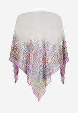 Etro Paisley Print Cover-Up WRPA0009-99SPS42 X0800 White