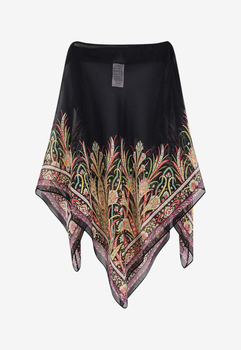 Etro Paisley Print Cover-Up WRPA0009-99SPS42 X0810 Black