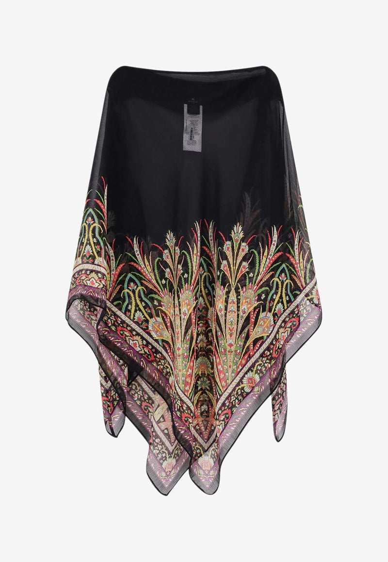 Etro Paisley Print Cover-Up WRPA0009-99SPS42 X0810 Black