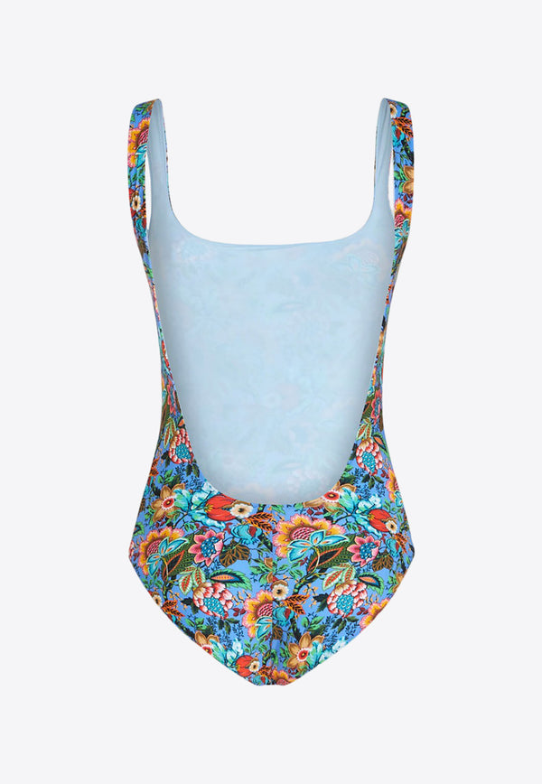 Etro Floral One-Piece Swimsuit WRPB0010-99IAS14 X0880