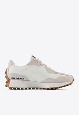 New Balance 327 Low-Top Sneakers in Moonbeam with Black White WS327GD