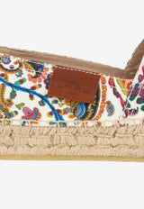 Etro Paisley Print Espadrilles Multicolor WS4G0002-AKG79 X0801