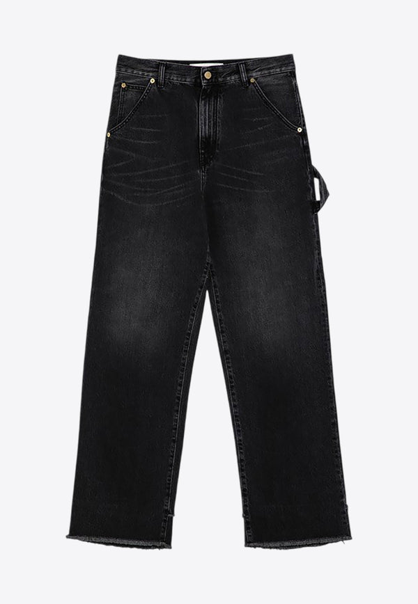 DARKPARK Basic Wide-Leg Jeans Black WTR08DBK02W102/P_DARKP-W10201