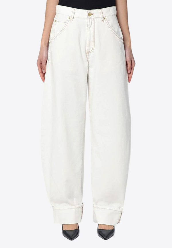 DARKPARK Khris Balloon Jeans White WTR43DWB01W008/Q_DARKP-W008
