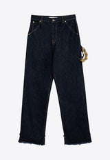 DARKPARK Lisa Denim Pants with Chain Blue WTR58DBL03/P_DARKP-005501