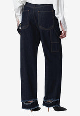 DARKPARK Lisa Carpenter Straight-Leg Jeans Blue WTR58DBL03/S_DARKP-0055