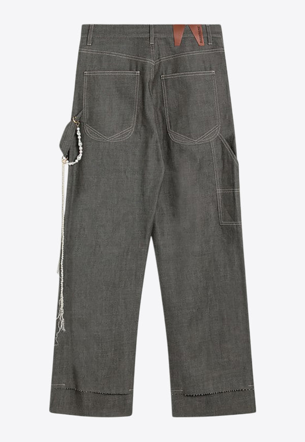 DARKPARK Lisa Straight Pants Gray WTR58FAC84/Q_DARKP-0062