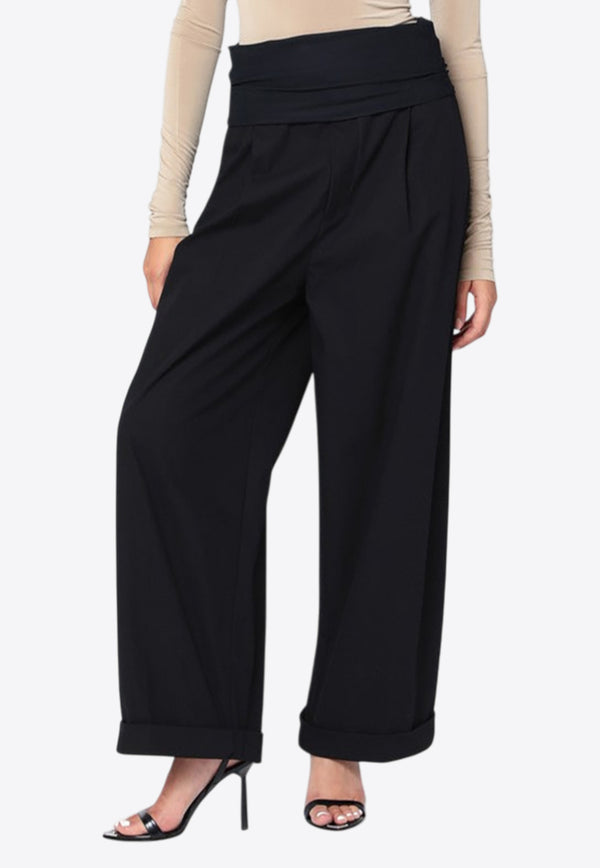 DARKPARK Wendy Wide-Leg Pants Black WTR73FAC51_DARKP-0099