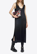 Zadig & Voltaire Renzo Satin Midi Dress Black WWDR02556_BLACK