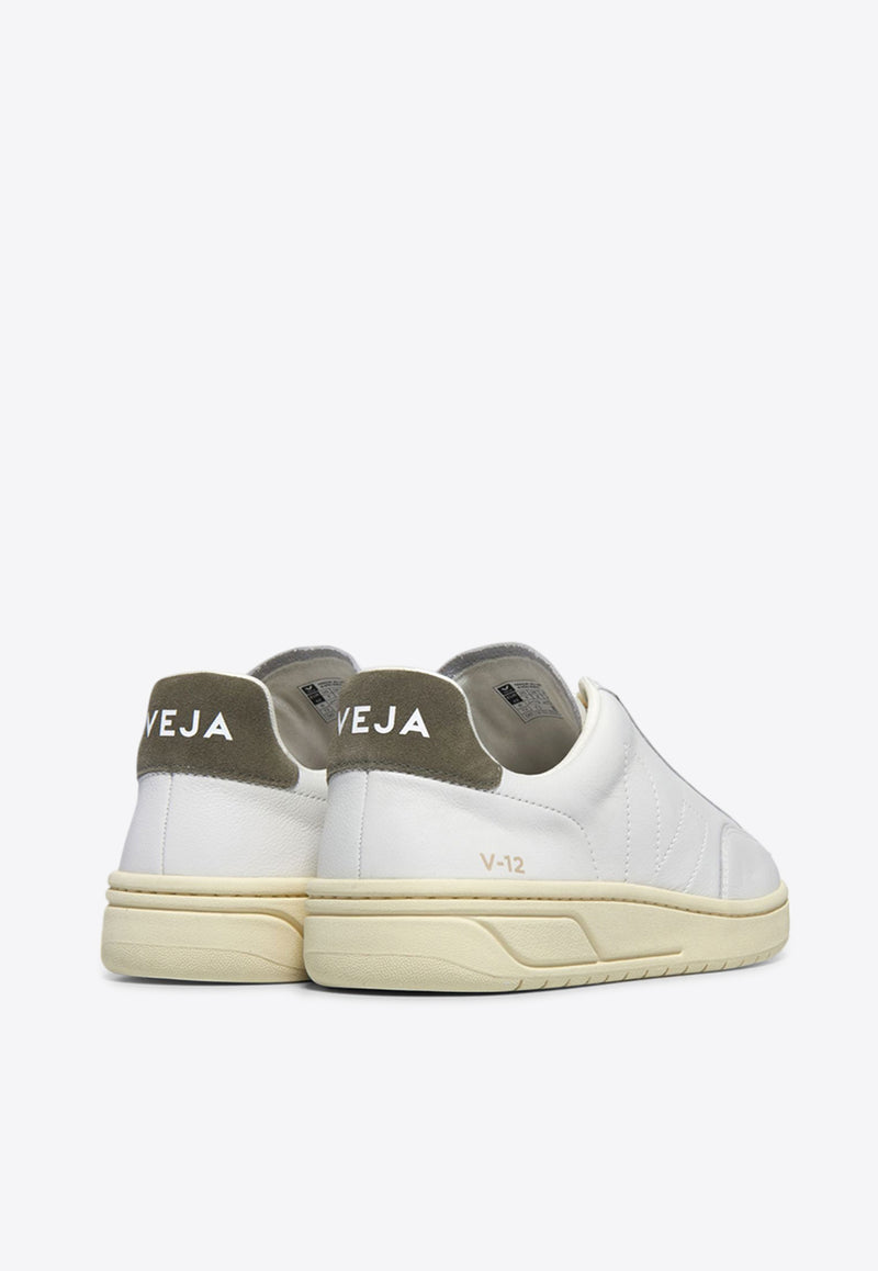 Veja V-12 Stitch Low-Top Sneakers White XS2003679WHITE MULTI