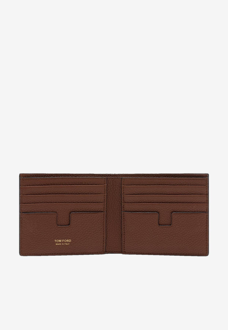 Tom Ford Classic Grain Leather Bi-Fold Wallet Y0228-LCL158G 1B108