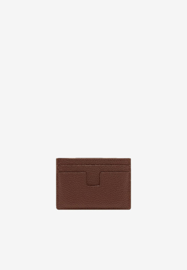 Tom Ford Classic Grain Leather Card Holder Y0232-LCL158G 1B108