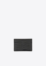 Tom Ford Croc-Embossed Leather Bi-Fold Cardholder Y0232-LCL403G 1N001