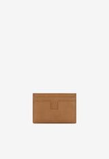 Tom Ford T-line Leather Cardholder Y0232-LCL449G 1B018 Brown