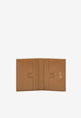 Tom Ford T-line Leather Bi-Fold Cardholder Y0279-LCL449G 1B018 Brown