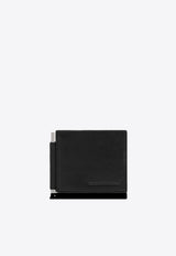 Leather Bi-Fold Cardholder with Monogram