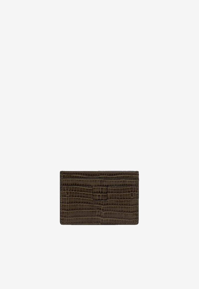 Tom Ford Printed Tejus Card Holder YM232-LCL483S 1G051