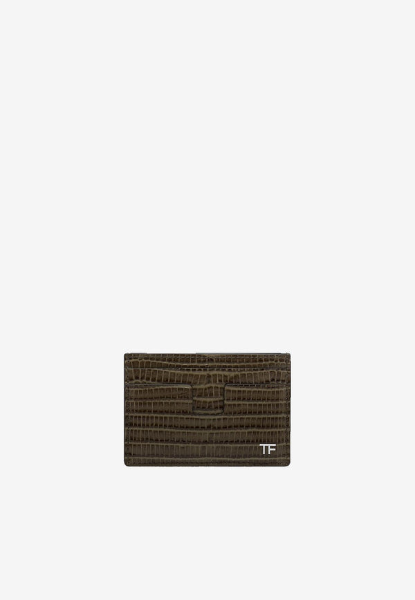 Tom Ford Printed Tejus Card Holder YM232-LCL483S 1G051