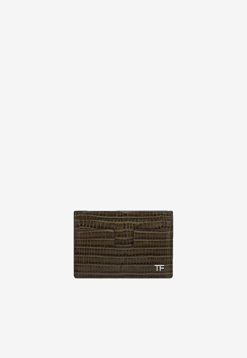 Tom Ford Printed Tejus Card Holder YM232-LCL483S 1G051