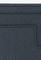 Tom Ford Small TF Logo Grained Leather Cardholder Black YM232_LCL081S_1N001